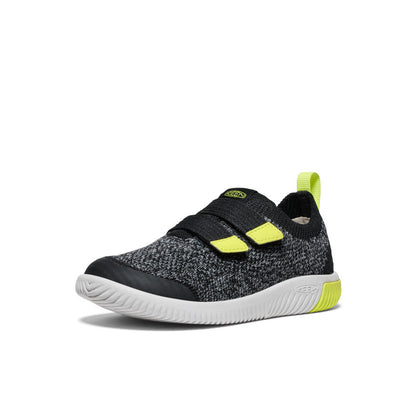 Keen Little Kids' KNX Knit Double Strap Black/Evening Primrose