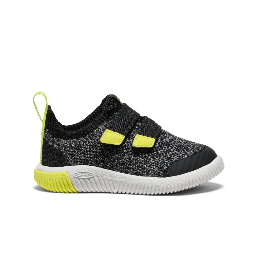 Keen Toddlers' KNX Knit Double Strap Black/Evening Primrose