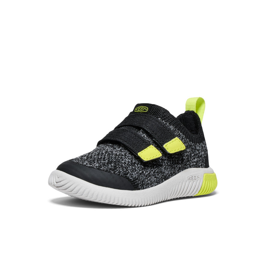 Keen Toddlers' KNX Knit Double Strap Black/Evening Primrose