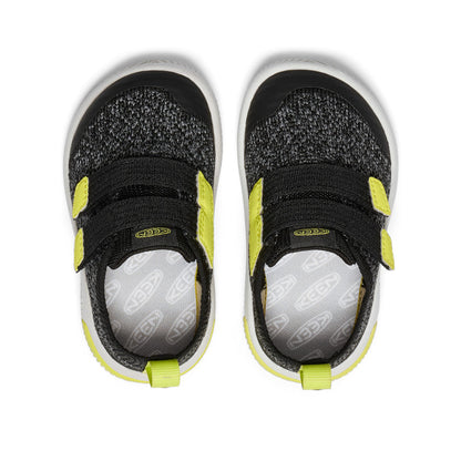 Keen Toddlers' KNX Knit Double Strap Black/Evening Primrose