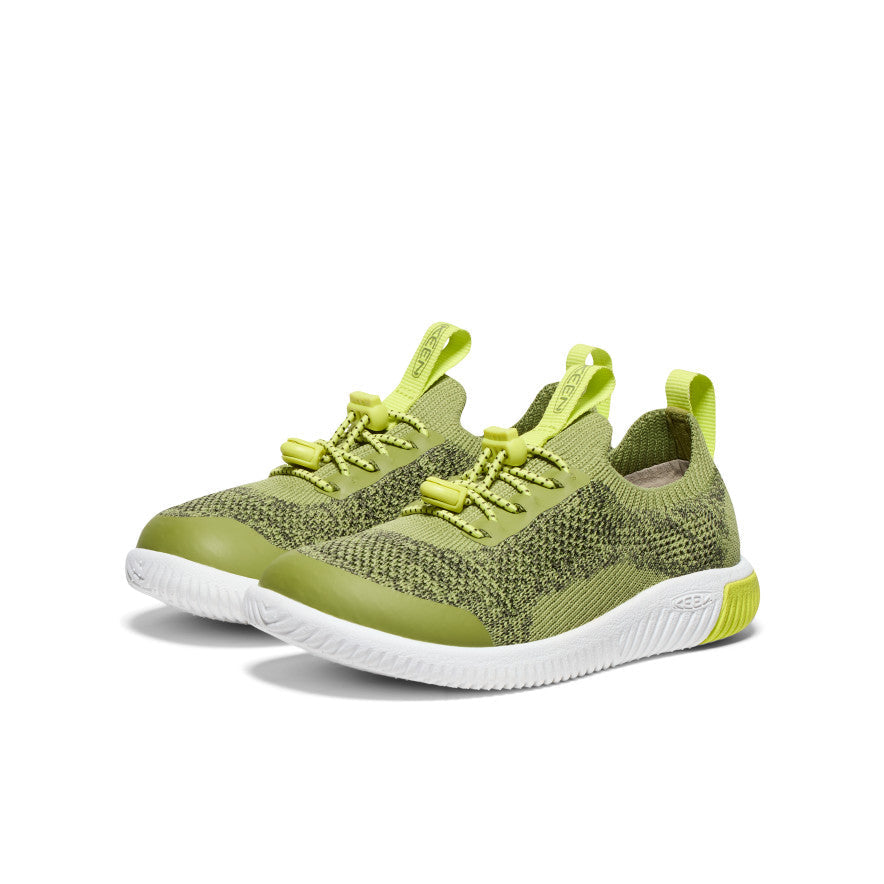 Keen Little Kids' KNX Knit Sneaker Iguana/Evening Primrose