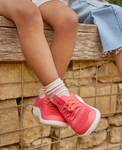 Keen Little Kids' KNX Knit Sneaker Iguana/Evening Primrose