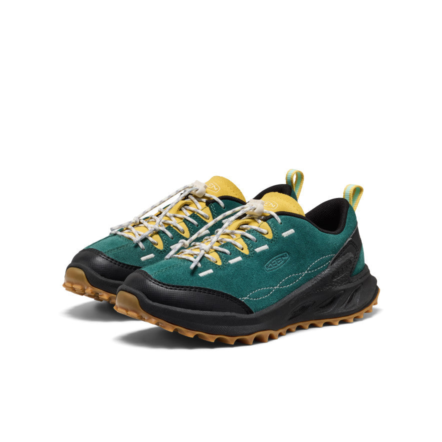 Keen Big Kid's Jasper Zionic Sneaker Mediterranea/Cabbage