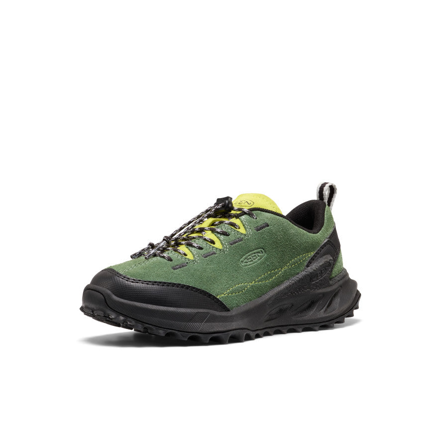 Keen Big Kid's Jasper Zionic Sneaker Bronze Green/Evening Primrose