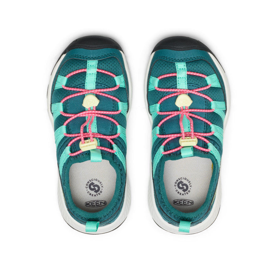 Keen Little Kids' Motozoa Sneaker Mediterranea/Pink Lemonade