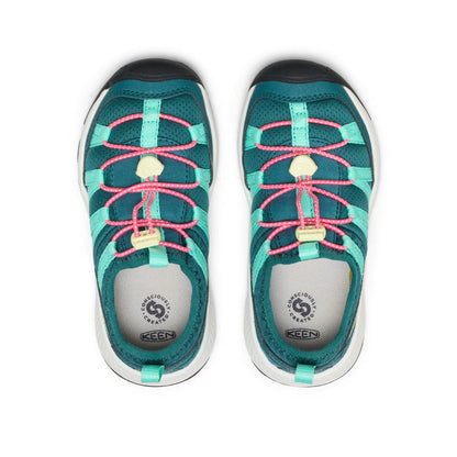 Keen Little Kids' Motozoa Sneaker Mediterranea/Pink Lemonade