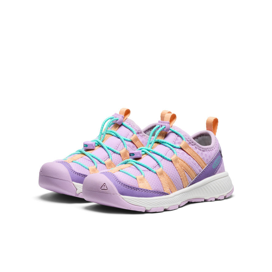 Keen Little Kids' Motozoa Sneaker Purple Haze/Peach Fuzz