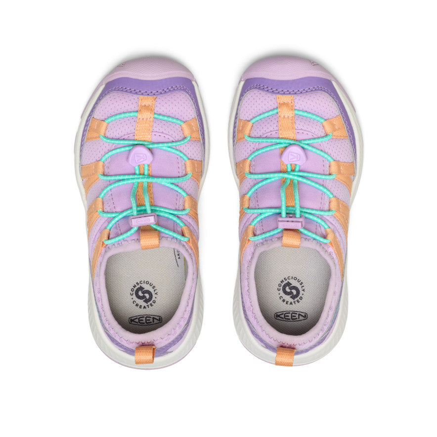 Keen Little Kids' Motozoa Sneaker Purple Haze/Peach Fuzz