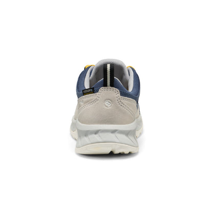 Keen Big Kids' Hightrail Waterproof Hiking Shoe Vintage Indigo/Alloy
