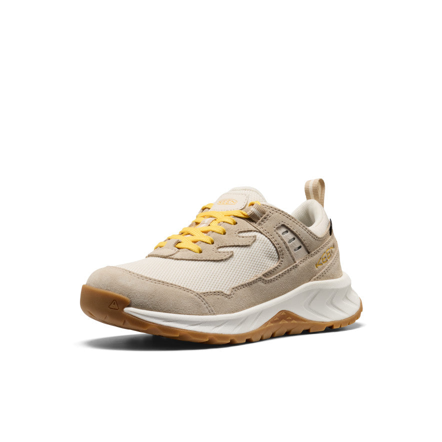 Keen Big Kids' Hightrail Waterproof Hiking Shoe Birch/Daffodil