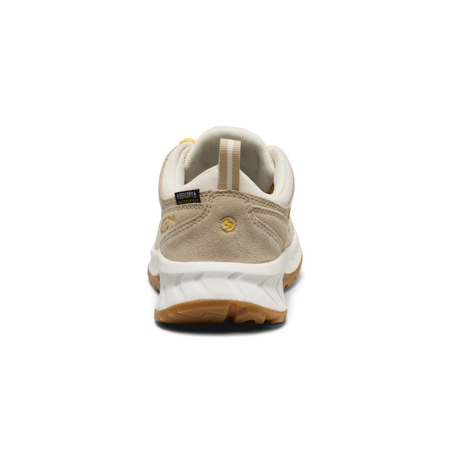 Keen Big Kids' Hightrail Waterproof Hiking Shoe Birch/Daffodil