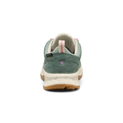 Keen Big Kids' Hightrail Waterproof Hiking Shoe Lily Pad/Cashmere Rose