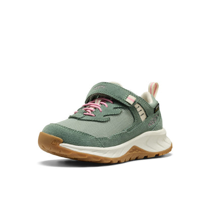 Keen Little Kids' Hightrail Waterproof Hiking Shoe Lily Pad/Cashmere Rose