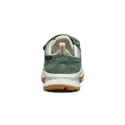 Keen Little Kids' Hightrail Waterproof Hiking Shoe Lily Pad/Cashmere Rose