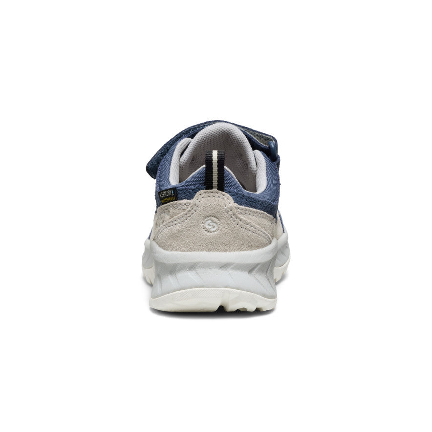 Keen Little Kids' Hightrail Waterproof Hiking Shoe Vintage Indigo/Alloy