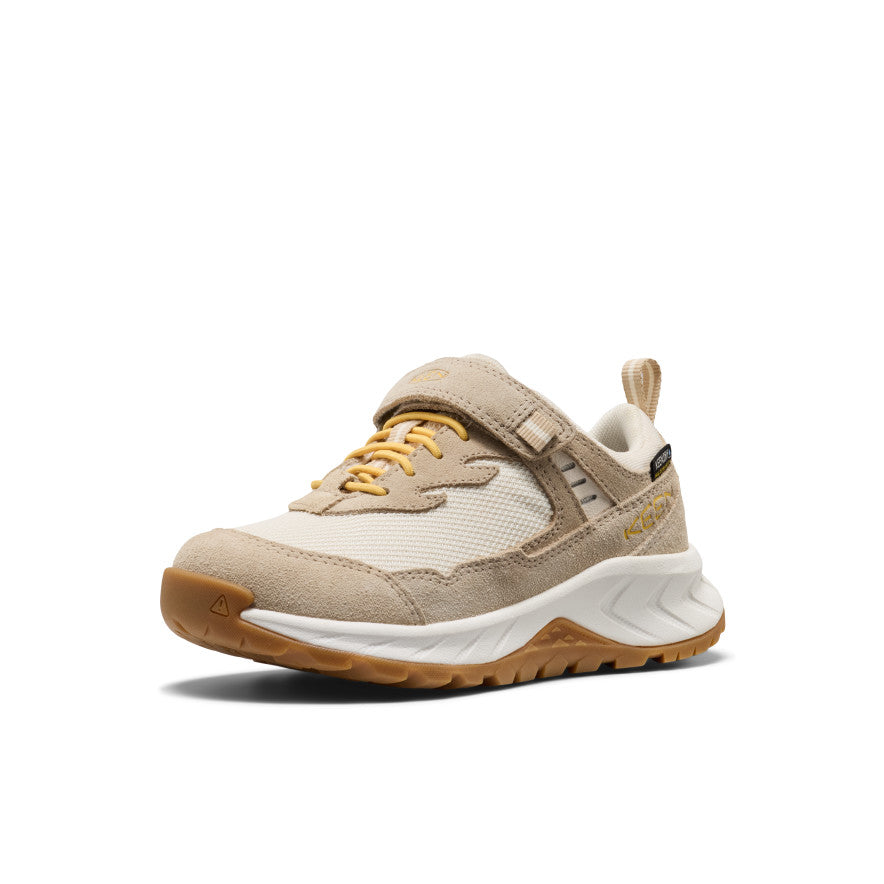 Keen Little Kids' Hightrail Waterproof Hiking Shoe Birch/Daffodil