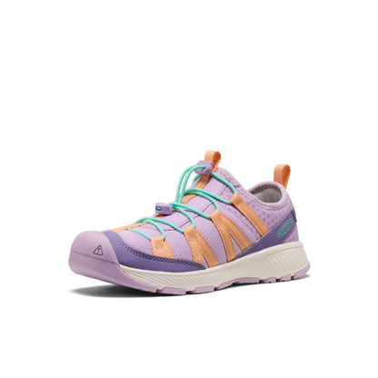 Keen Big Kids' Motozoa Sneaker Purple Haze/Peach Fuzz