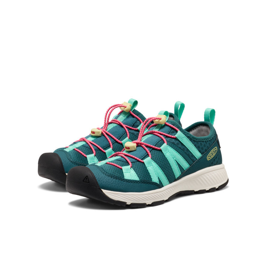 Keen Big Kids' Motozoa Sneaker Mediterranea/Pink Lemonade