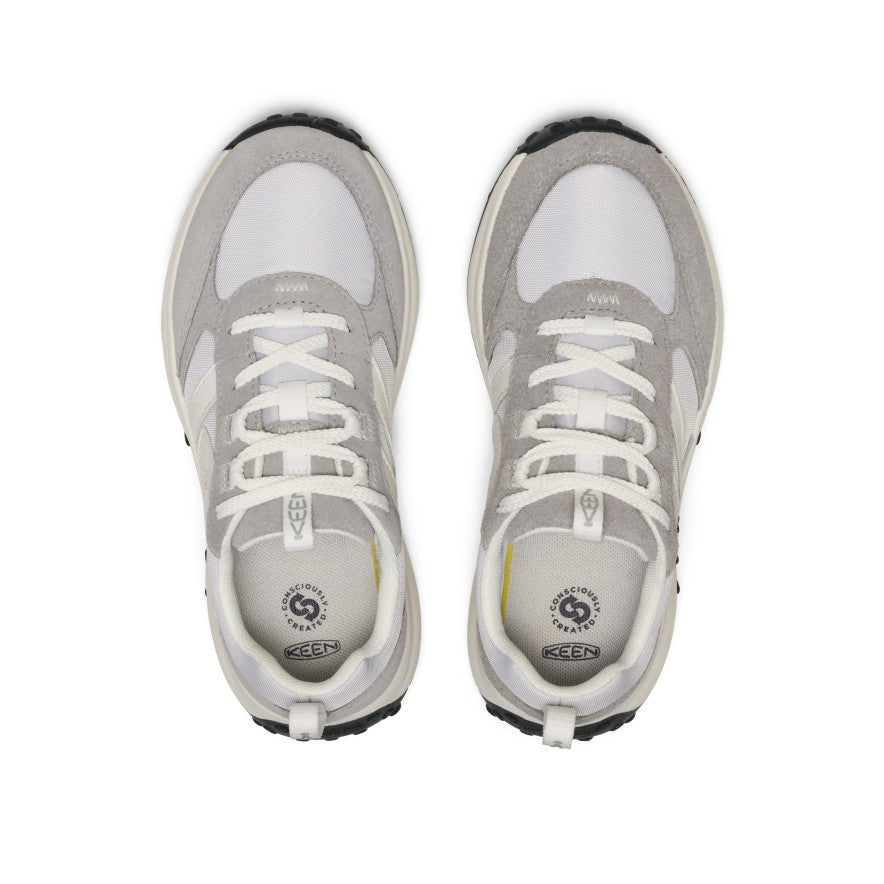 Keen Big Kids' KS86 Sneaker Alloy/Star White