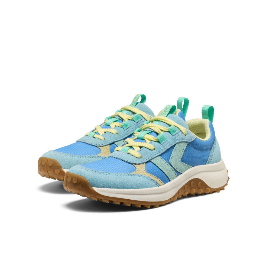 Keen Big Kids' KS86 Sneaker Baltic Sea/Wax Yellow