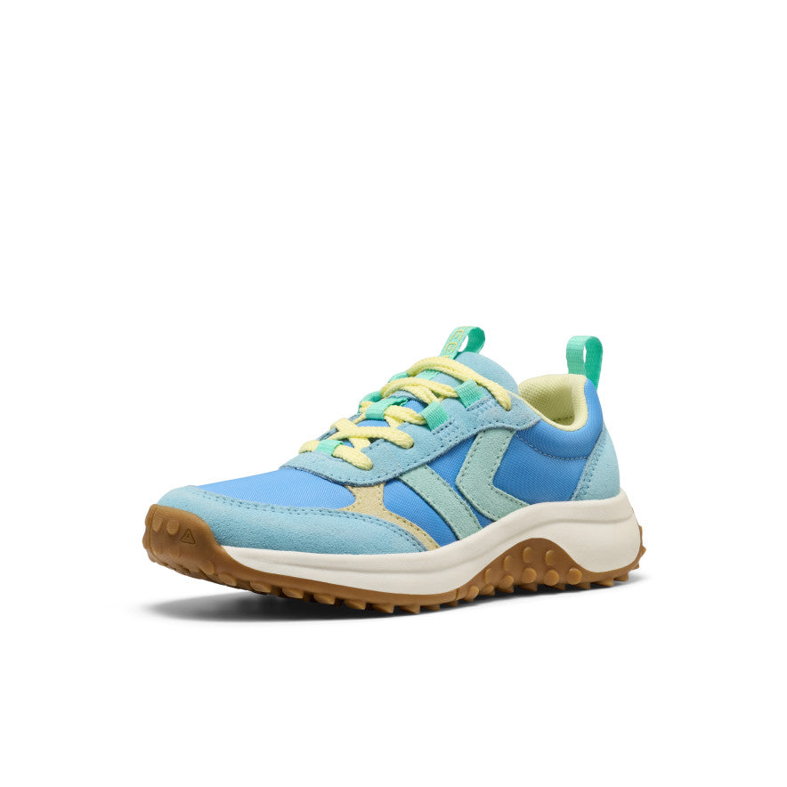 Keen Big Kids' KS86 Sneaker Baltic Sea/Wax Yellow