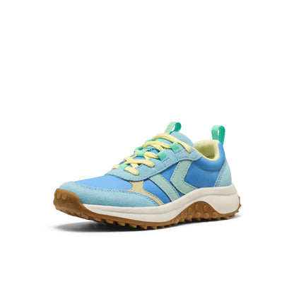 Keen Big Kids' KS86 Sneaker Baltic Sea/Wax Yellow