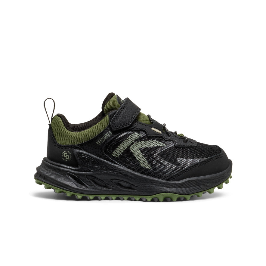 Keen Little Kids' Zionic Waterproof Shoe Black/Bronze Green