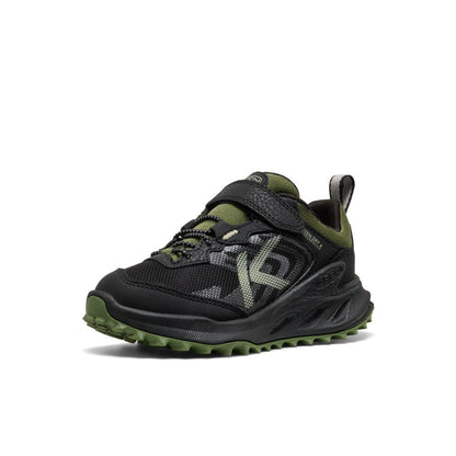 Keen Little Kids' Zionic Waterproof Shoe Black/Bronze Green