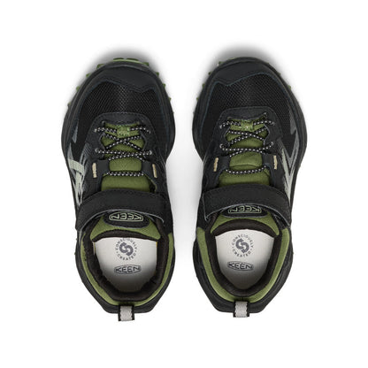 Keen Little Kids' Zionic Waterproof Shoe Black/Bronze Green