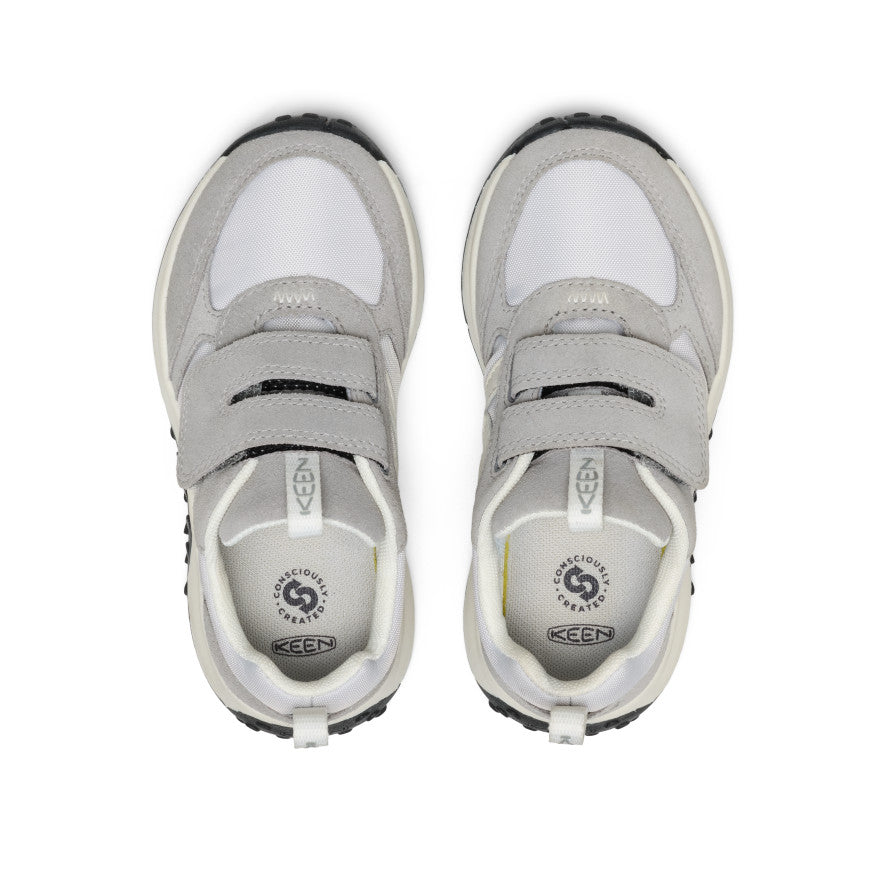 Keen Little Kids' KS86 Sneaker Alloy/Star White
