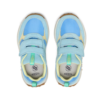 Keen Little Kids' KS86 Sneaker Baltic Sea/Wax Yellow