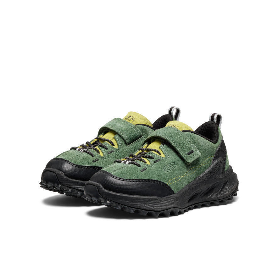 Keen Little Kid's Jasper Zionic Sneaker Bronze Green/Evening Primrose