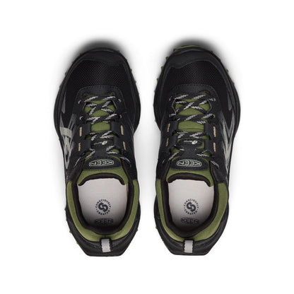 Keen Big Kids' Zionic Waterproof Shoe Black/Bronze Green