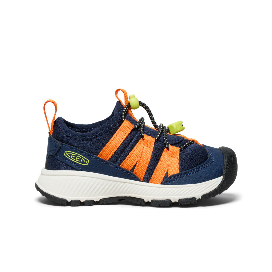 Keen Toddlers' Motozoa Sneaker Naval Academy/Bright Marigold