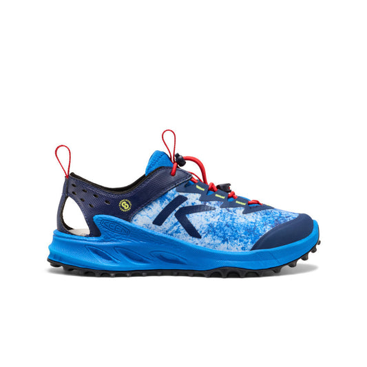 Keen Big Kids' Zionic ADV Sandal Precious Blue/Racing Red