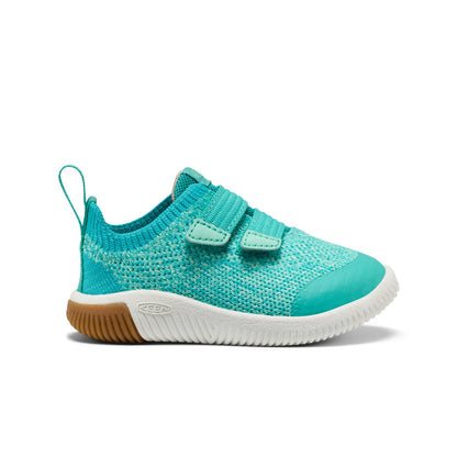 Keen Toddlers' KNX Knit Double Strap Bright Aqua/Cabbage