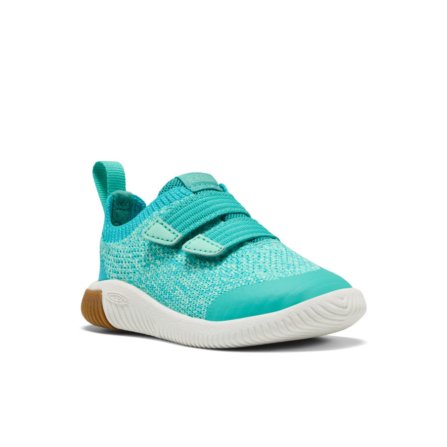 Keen Toddlers' KNX Knit Double Strap Bright Aqua/Cabbage