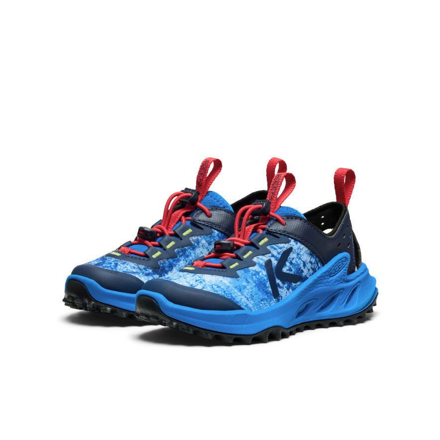 Keen Little Kids' Zionic ADV Sandal Precious Blue/Racing Red