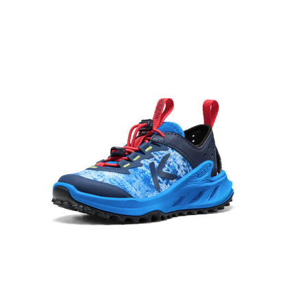 Keen Little Kids' Zionic ADV Sandal Precious Blue/Racing Red
