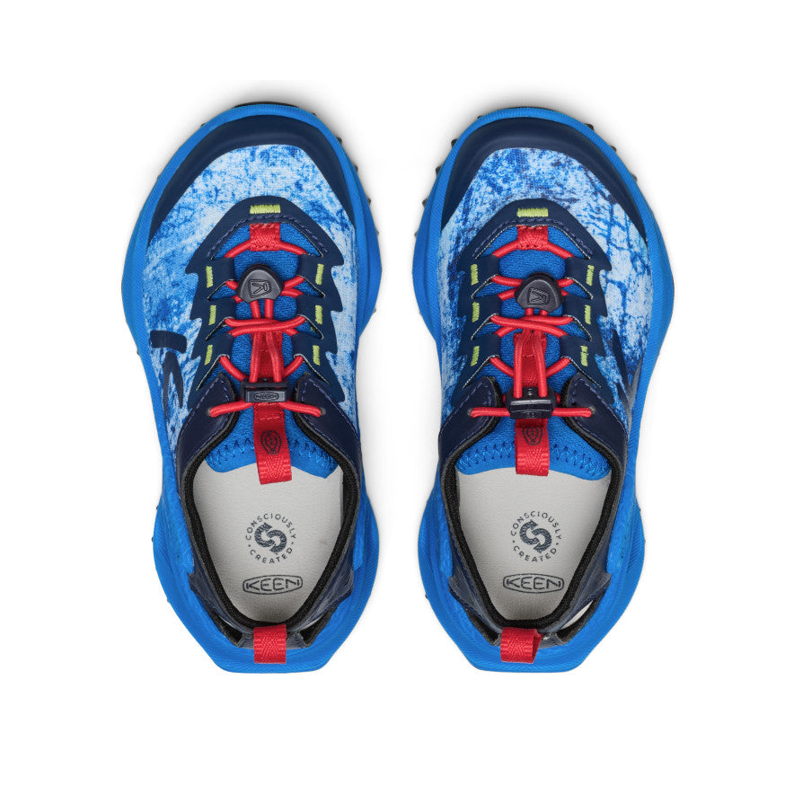 Keen Little Kids' Zionic ADV Sandal Precious Blue/Racing Red