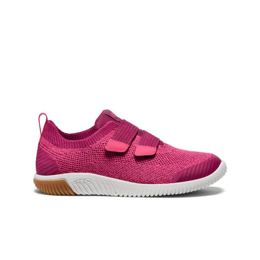 Keen Big Kids' KNX Knit Double Strap Beaujolais/Raspberry