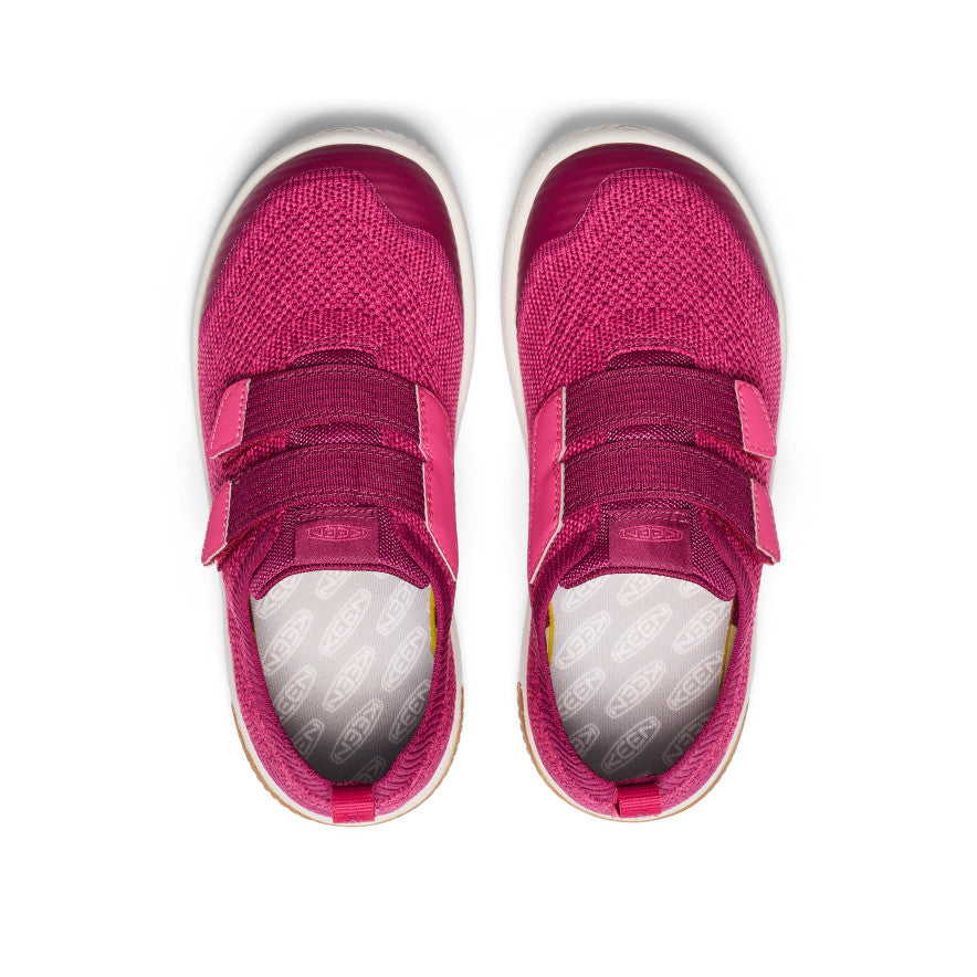 Keen Big Kids' KNX Knit Double Strap Beaujolais/Raspberry