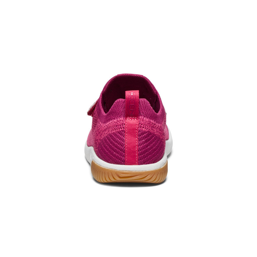 Keen Big Kids' KNX Knit Double Strap Beaujolais/Raspberry