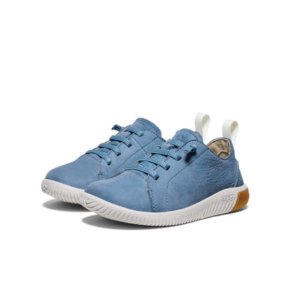 Keen Little Kids' KNX Leather Sneaker Coronet Blue/Vapor