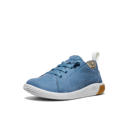 Keen Little Kids' KNX Leather Sneaker Coronet Blue/Vapor