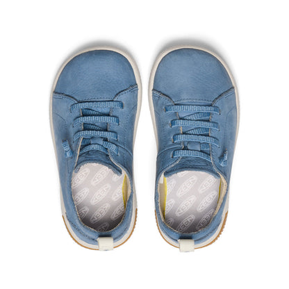 Keen Little Kids' KNX Leather Sneaker Coronet Blue/Vapor