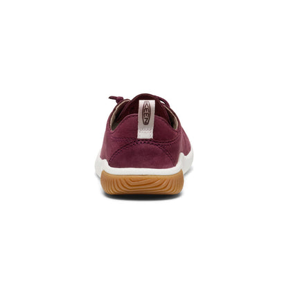 Keen Little Kids' KNX Leather Sneaker Fig/Star White