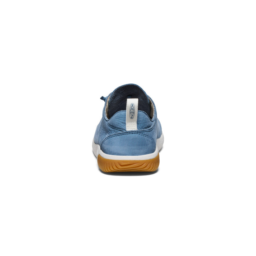 Keen Big Kids' KNX Leather Sneaker Coronet Blue/Vapor