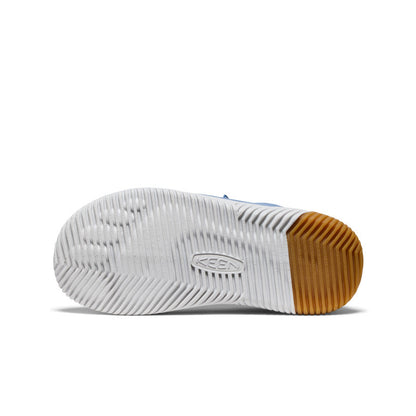 Keen Big Kids' KNX Leather Sneaker Coronet Blue/Vapor