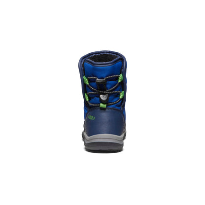Keen Little Kids' Puffrider Waterproof Winter Boot Naval Academy/Surf